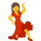 Woman Dancing emoji on Google